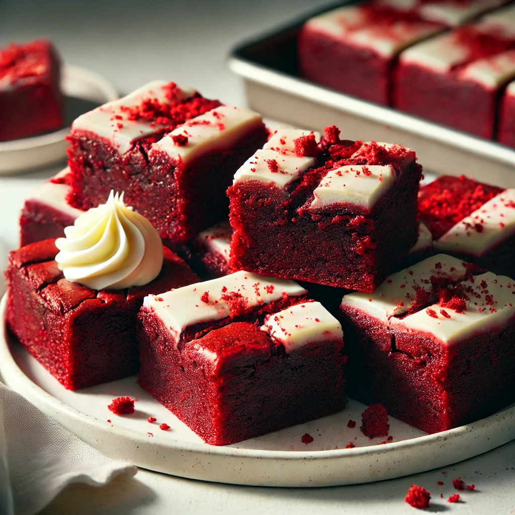 Red Velvet Brownies Recipe 