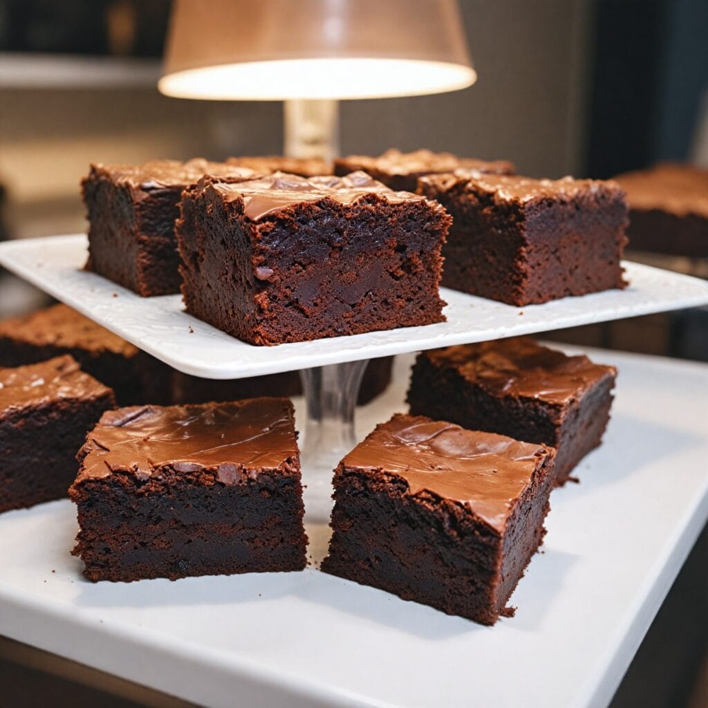 Difference between cake-like brownies and fudgy brownies