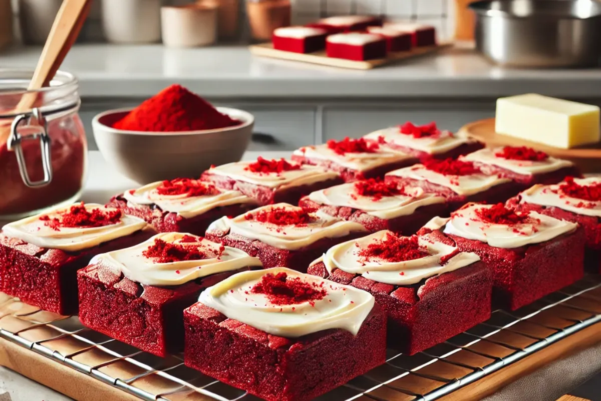 Red Velvet Brownies Recipe