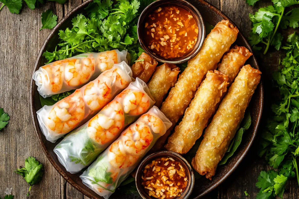 spring rolls vs lumpia